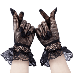 Mesh Gothic Sweet Gloves