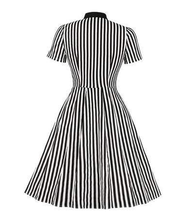 Asher Vintage Stripe Dress