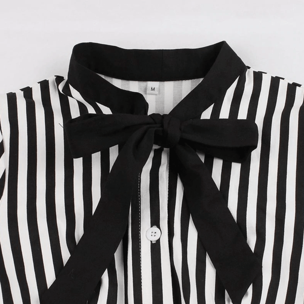 Asher Vintage Stripe Dress