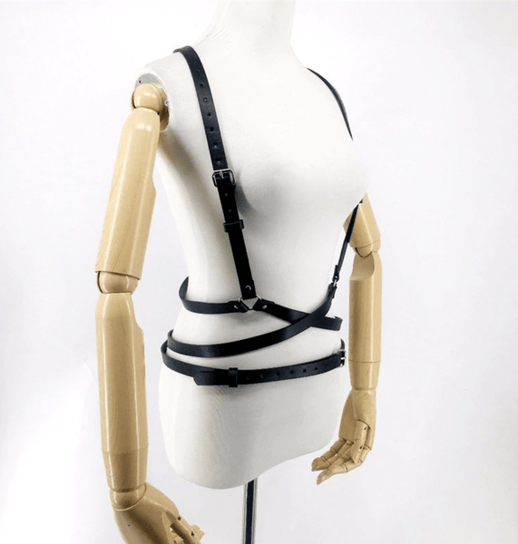 Goth Body Bondage Harness