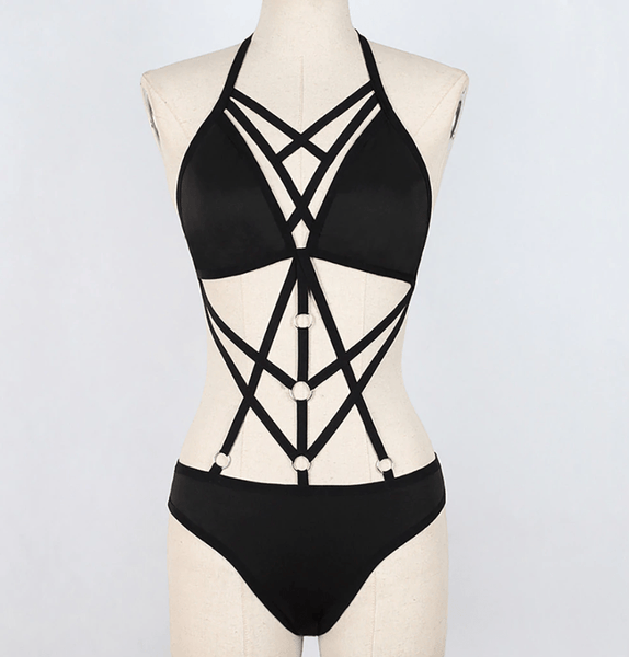 Sweetest Sin Gothic Bandage Lingerie