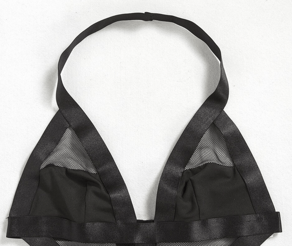 Mesh Bandage Bodysuit
