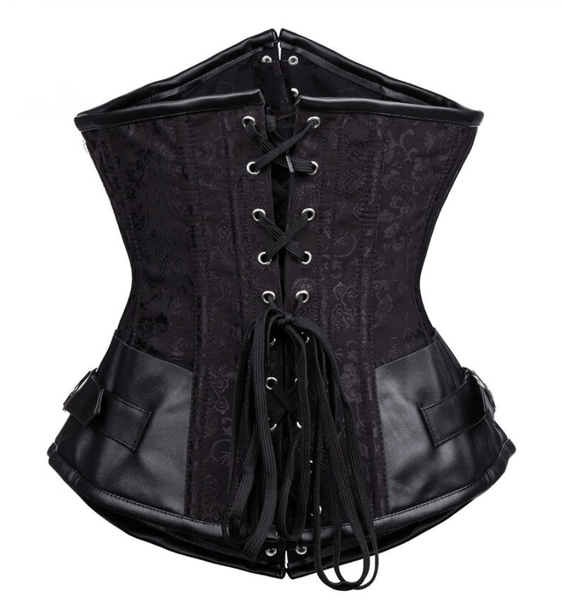 Gothic Underbust Corset Steel Bone