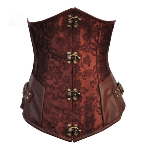 Gothic Underbust Corset Steel Bone