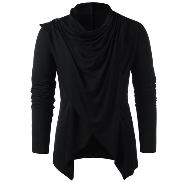 Gothic Long Sleeve Irregular Shirt