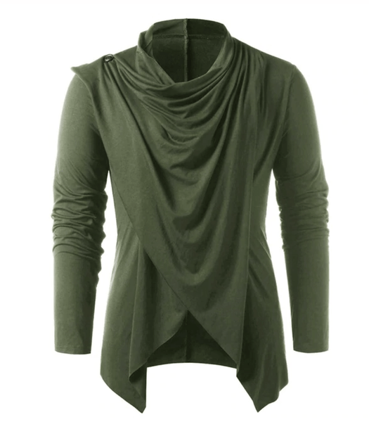 Gothic Long Sleeve Irregular Shirt