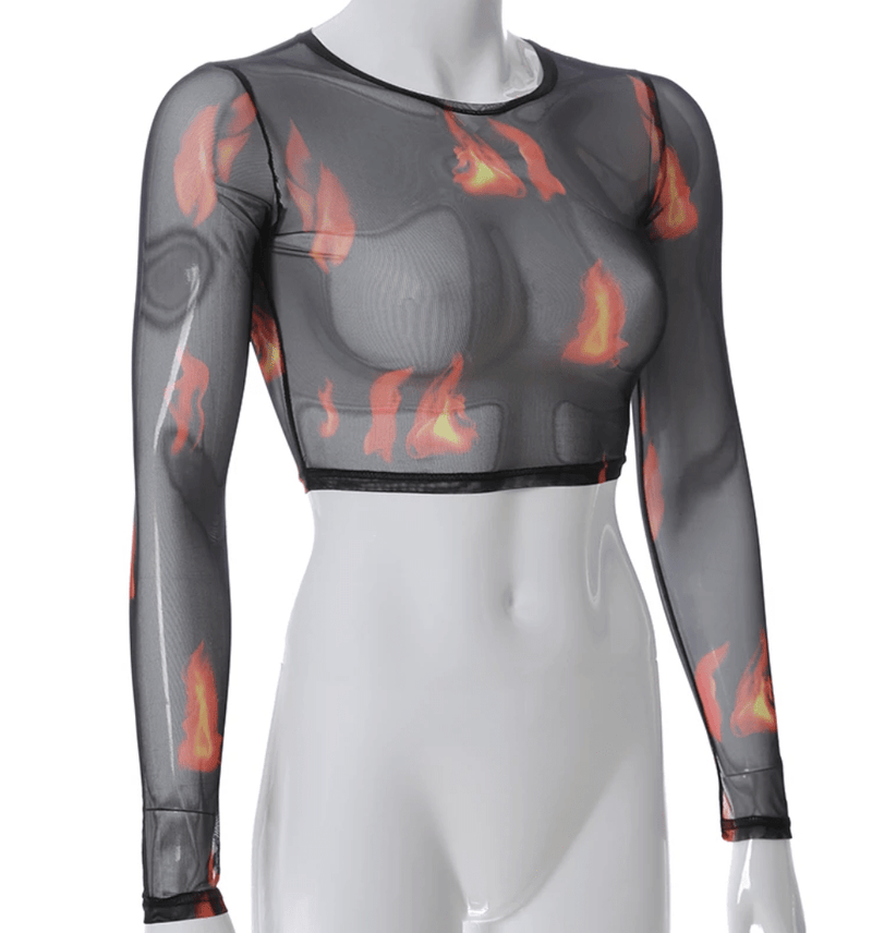 Adara Elastic Waist Shirt - Multicolor