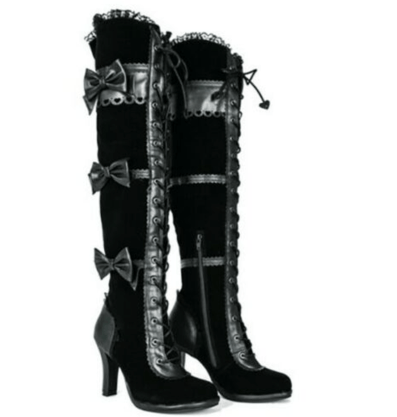 Citrusy Thigh High Boots