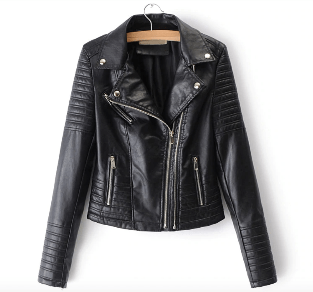 Dark Diva Faux Leather Jacket - Gothic Babe Co