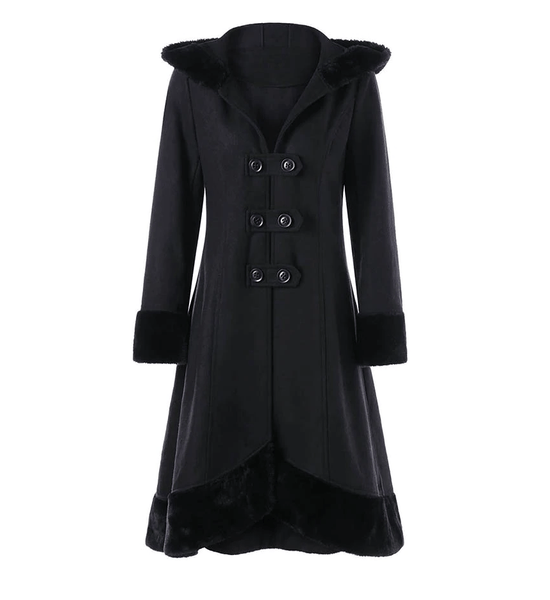 Queen Akasha Lace Up Coat