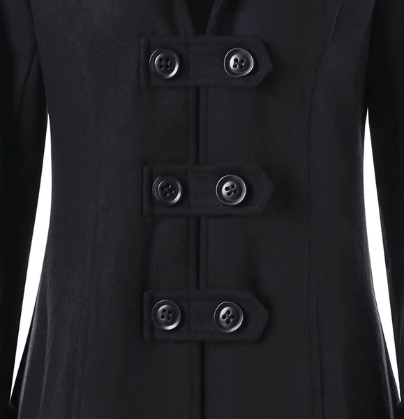 Queen Akasha Lace Up Coat