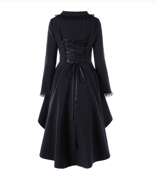 Salem's Secret Lace Up Coat