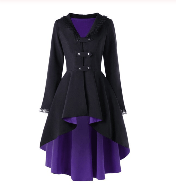 Salem's Secret Lace Up Coat