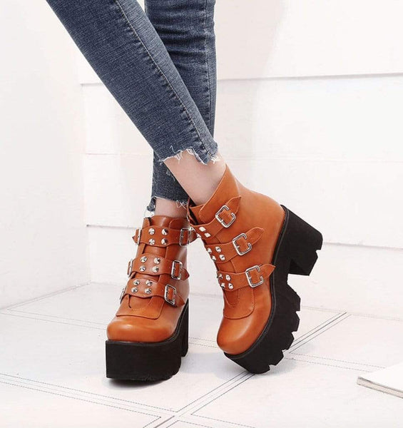 Pontia-Pontia Combat Boots