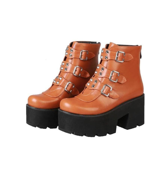 Pontia-Pontia Combat Boots