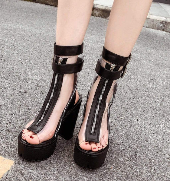 Lunar Rude Buckle Boots