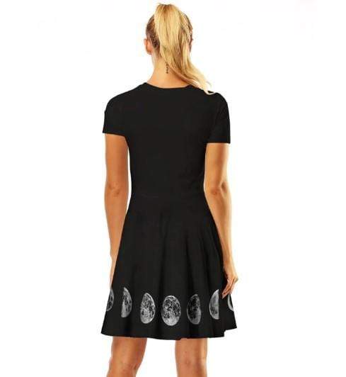 Gothic Witch Moon Dress