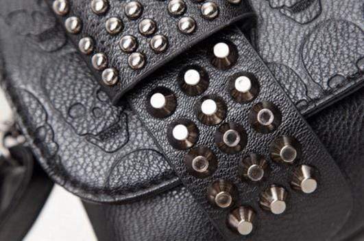 Punk Metal Skull Bag