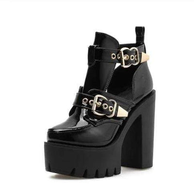 Up To You Ankle Boots - Gothic Babe Co