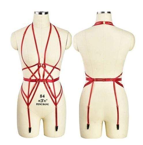 Gothic Rave Cage Harness