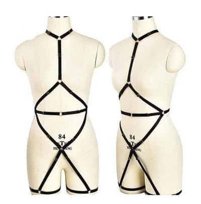 Gothic Rave Cage Harness