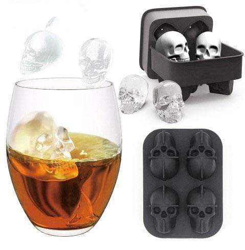 Skull Head Ice Cube Mold