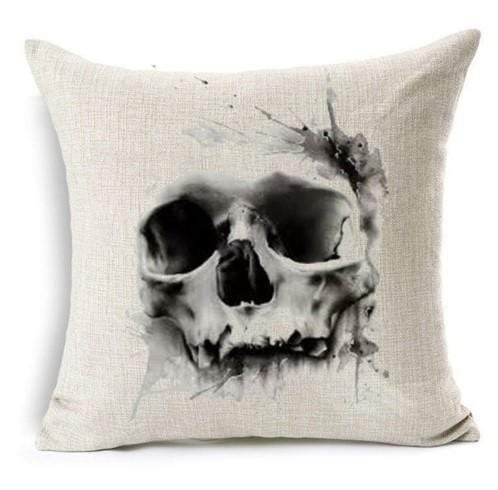 Gothic Cushion Cover Skull