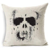 Gothic Cushion Cover Skull
