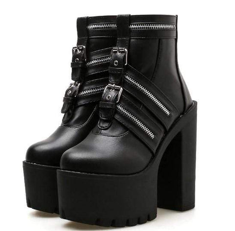 Not So Proper Platform Boots