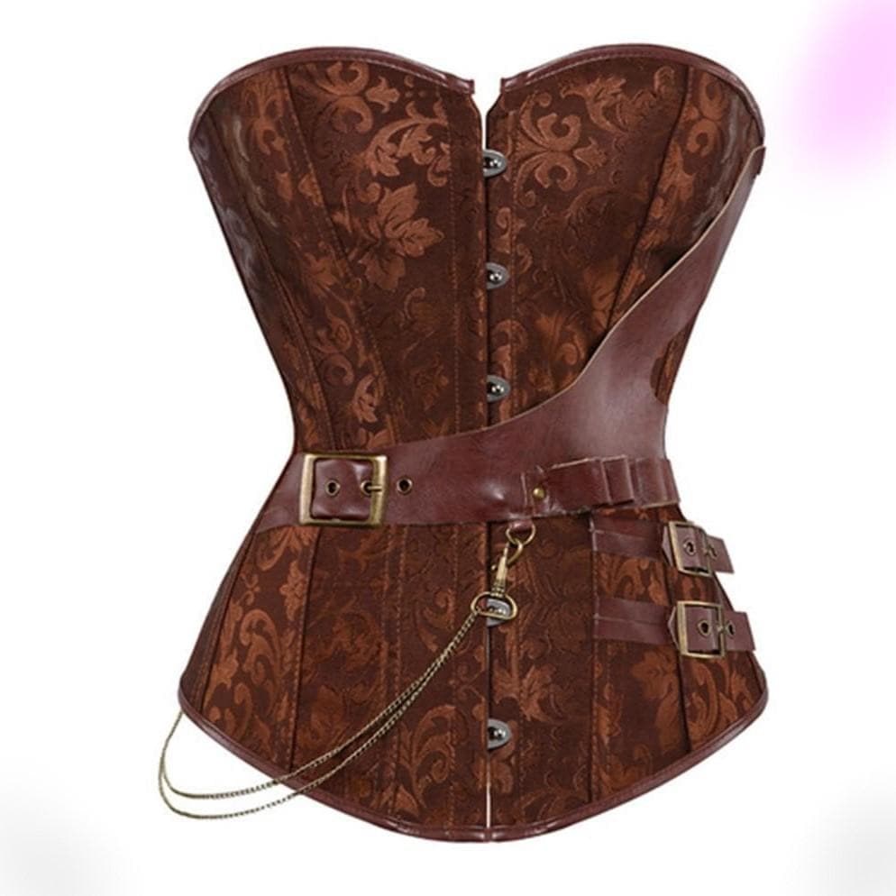 Sexy Jacquard Gothic Corset