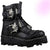 Skull Punk Motorcycle Boots