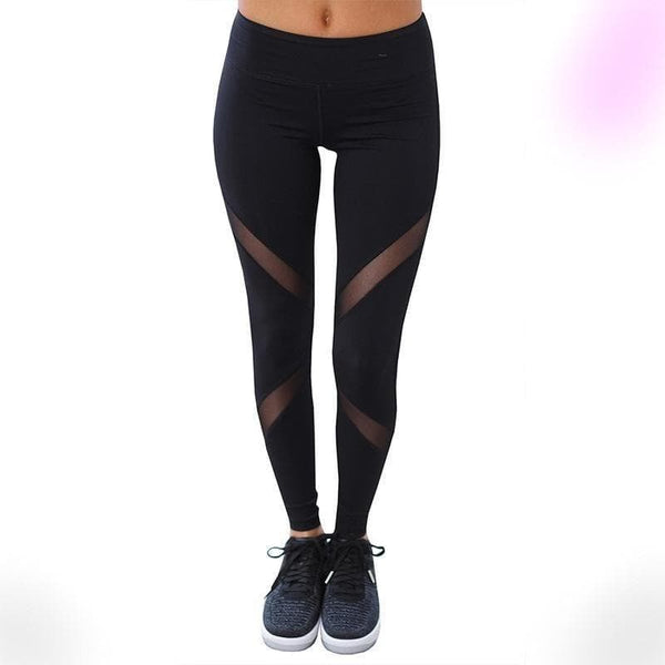 Straight Stuntin' Mesh Leggings