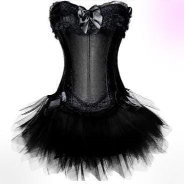 The Female Gothic Dark Gothic Tutu Corset