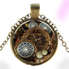 Time Dial Steampunk Necklace
