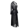 Gothic Black Mesh Nightgowns