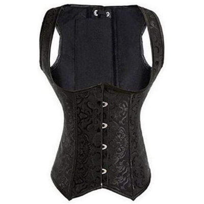 Gothic/Steampunk Steel Boned Waist Trainer Corset 8