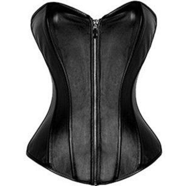 Gothic/Steampunk Steel Boned Waist Trainer Corset 9