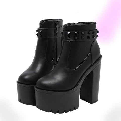 Hades Gal Platform Boots