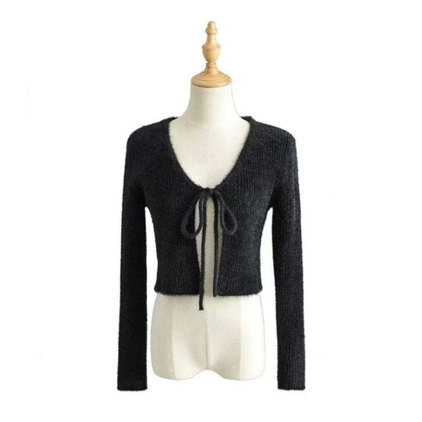 Angelina Knitted Goth Cardigan