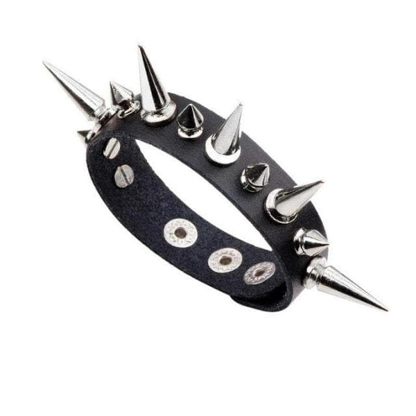 Holy Terror Leather Cuff Bracelet