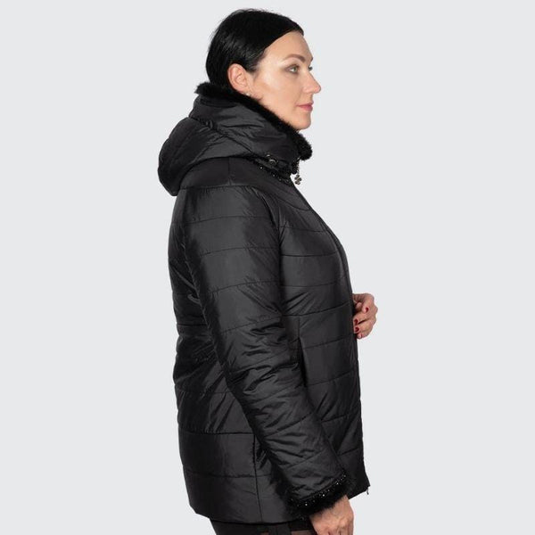 Hoodied Puffer Coat