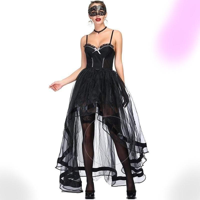 Vintage Steampunk Corset Dress - Gothic Babe Co