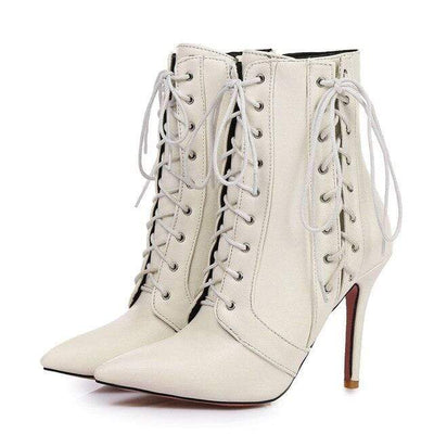 Bewitching Lace Up Boots