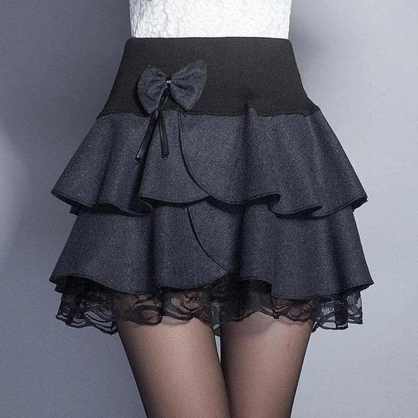 Bowknot Tutu Punk Skirt