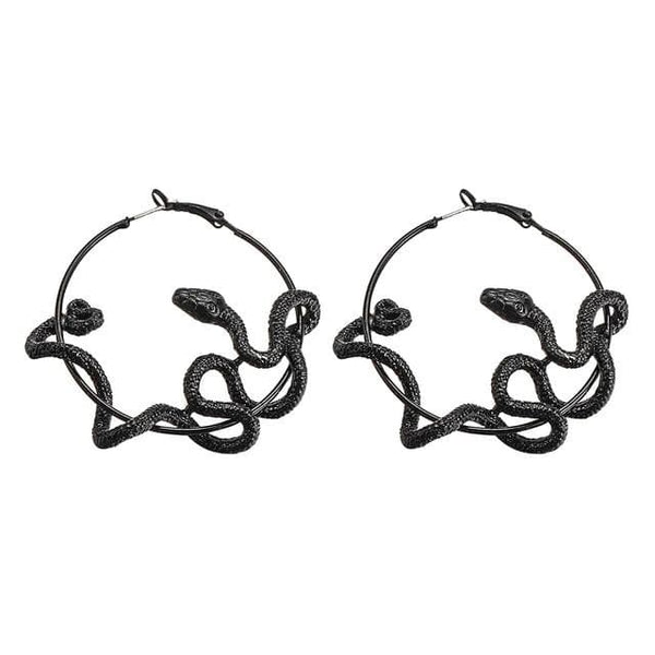 Tribal Serpent Punk Earrings