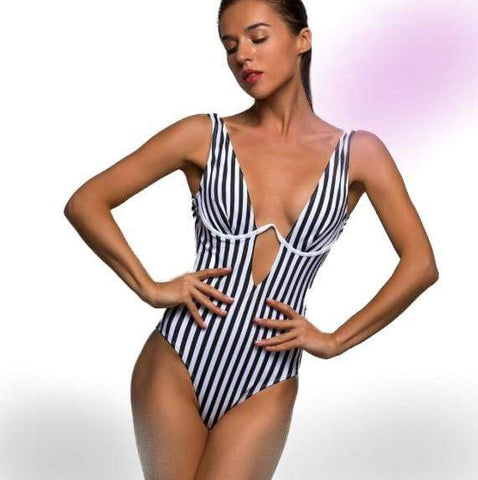 Royal Flush Stripe Bodysuit