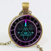 MYSTERY BILL CIPHER WHEEL Steampunk Pendant Gothic Necklace