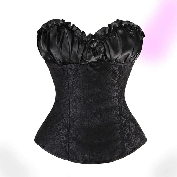 Scarlet Paisley Overbust Corset