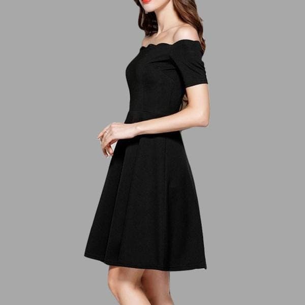 Dark Days of Summer Off Shoulder Gothic Dress