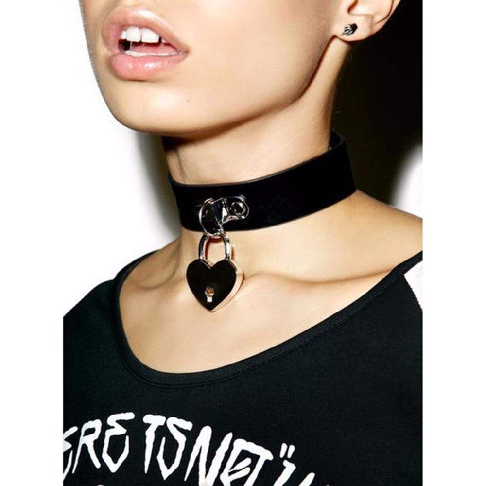 Gothic Chain Choker Necklace  Goth Chokers - Gothic Babe Co